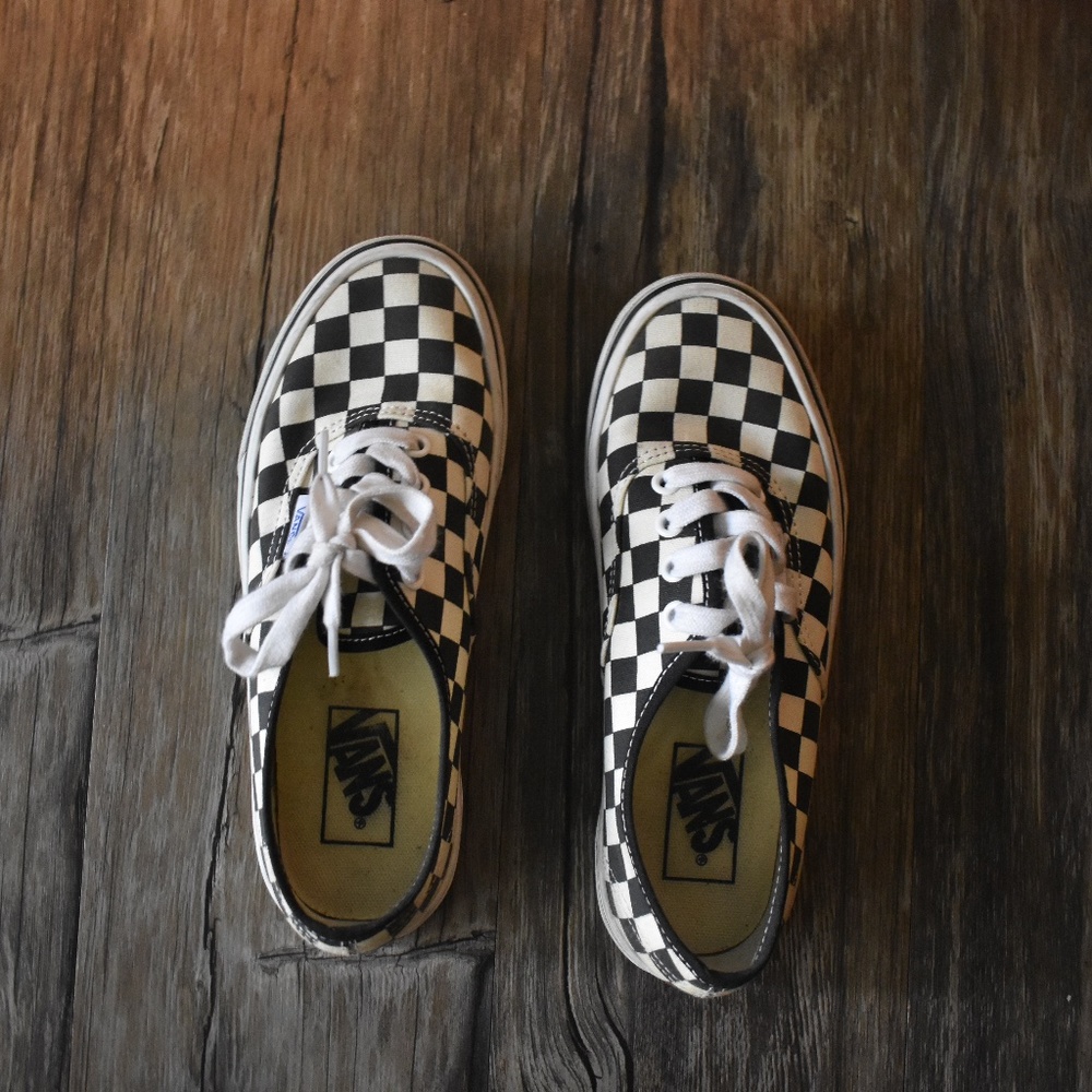 Checkerboard Vans